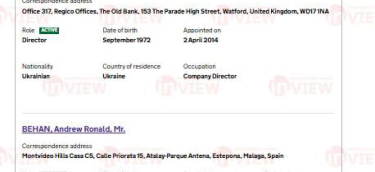 Хозяин FavBet Андрей Матюха использует фирмы-прокладки, связанные с международной сетью по отмыванию денег