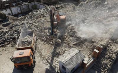 В Киеве снесли очередное историческое здание