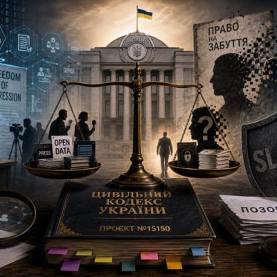 Проєкт Цивільного кодексу №15150 загрожує антикорупційній інфраструктурі України