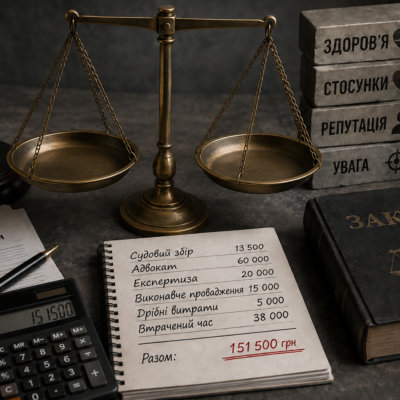 Ціна перемоги в суді: цифри, які варто знати до подання позову